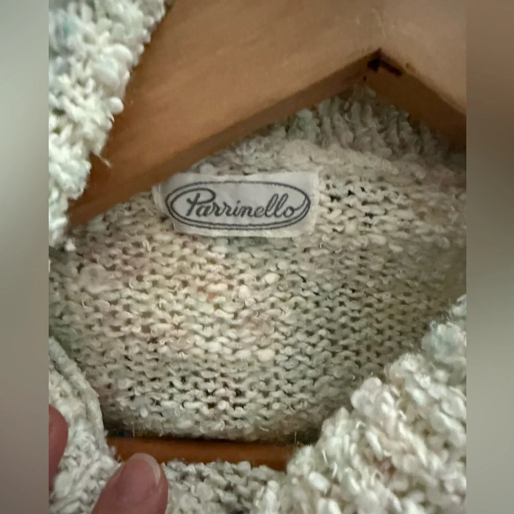 Parrinello Textured Knit Sweater Vintage